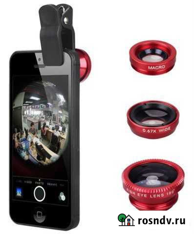 Мини объектив для телефонов Новосибирск - изображение 1