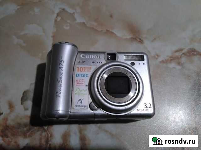 Фотоаппарат Canon A75 power shot на запчасти Иркутск - изображение 1
