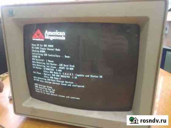 Монитор, ретро, копия ibm 8513 Заволжье