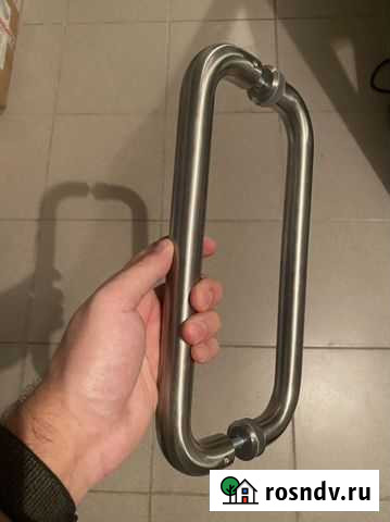 Дверная ручка хром Тверь - изображение 1