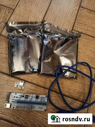 Райзер pci-e с метровым кабелем Белгород - изображение 1