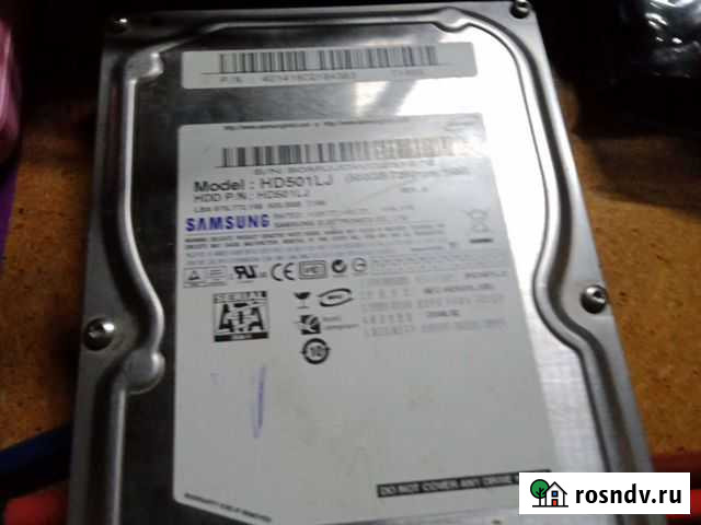 Жесткий диск 500гб не работает на запччасти Киров - изображение 1