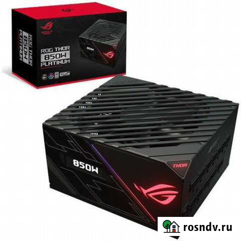 Блок питания Asus ROG thor 850 850W Platinum.Новый Белгород - изображение 1