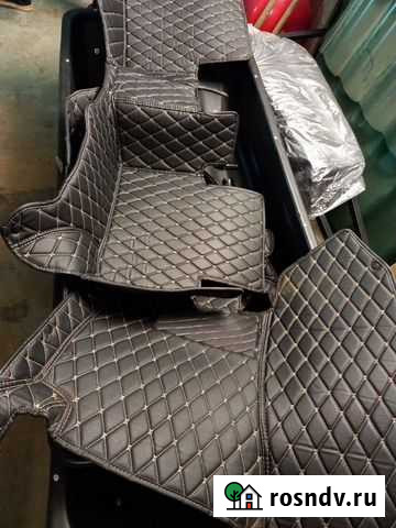 Автоковры из экокожи для Mercedes E-класс W213 Балаково - изображение 1