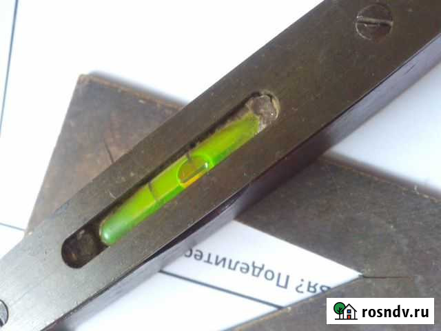 Коллекционный уровень с углом (антиквариат Англия) Сургут - изображение 1