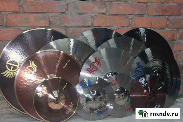 Доставка по РФ бесплатно. Новые тарелки EDCymbals Таганрог - изображение 1