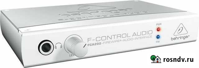 Внешняя звуковая карта behringer F-control FCA 202 Абакан - изображение 1