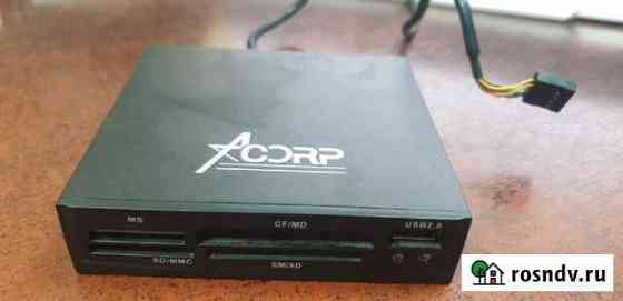 Картридер Acorp crip200 Исполнение внутренний (сло Ижевск