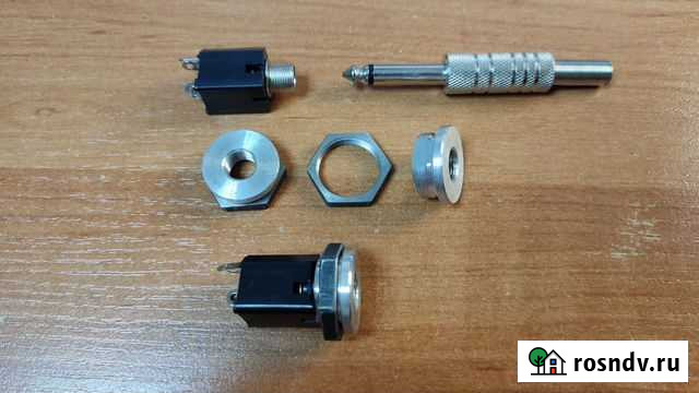 Крепление гайка для гнезда Audio Jack 6.5мм Симферополь - изображение 1