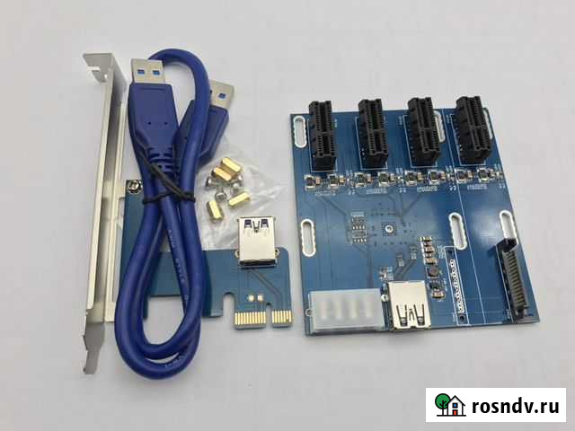 PCIe 1 до 4 PCI Express 16X Хаб Таганрог - изображение 1
