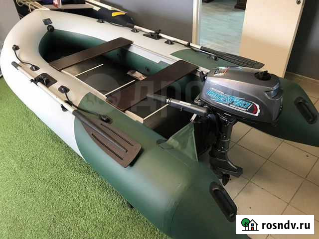 Лодка пвх Тритон 335 Plus (пайолы) Кемерово - изображение 1