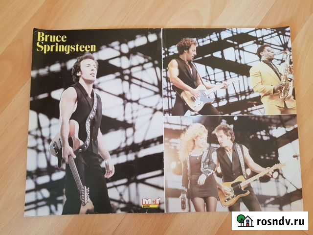 Постер Bruce Springsteen, Fischer-Z, Paco de Lucia Никольск - изображение 1