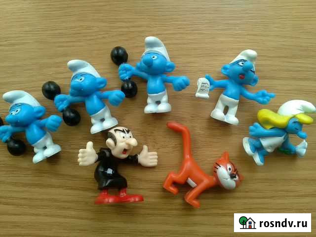 Фигурки Смурфики, Мадагаскар, Делай ноги Череповец - изображение 1