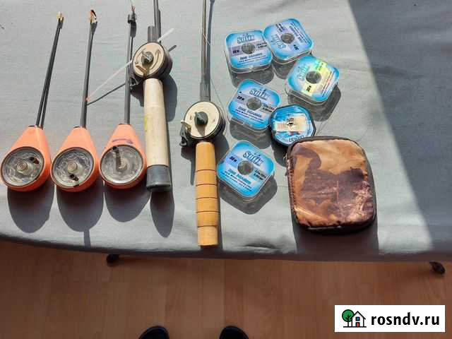 Удочки для зимней рыбалки.Набор мормышек Армавир - изображение 1