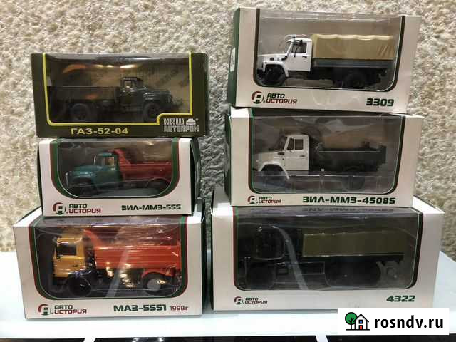 1:43 ЗИЛ, Маз, Урал Автоистория Нап Челябинск - изображение 1