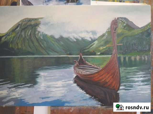 Картина маслом на холсте Геленджик - изображение 1