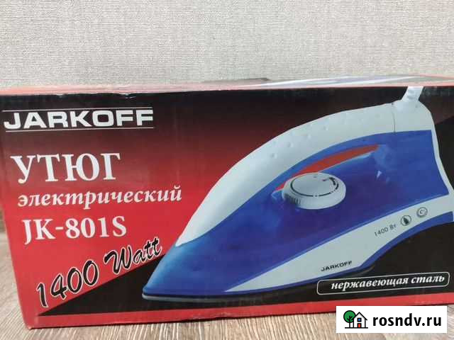 Утюг jarkoff Красненькая - изображение 1