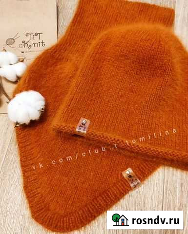 Вяжу на заказ. Шапки, снуды, варежки ручной работы Пермь - изображение 1