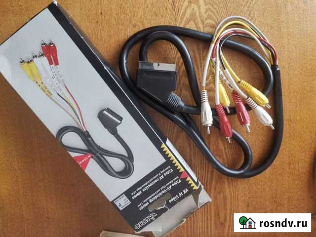 Провод Scart RCA 6 (вход/выход) Кемерово - изображение 1