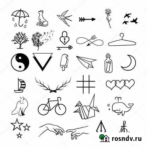 Чёрная татуировка Саратов - изображение 1