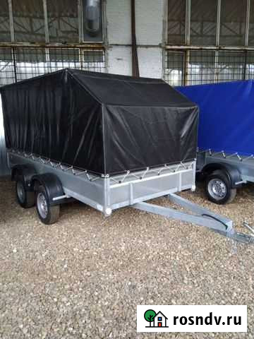 2х Осн. 3 на 1.57 с тентом 1.1 м на 1500 кг груза Великий Новгород - изображение 1