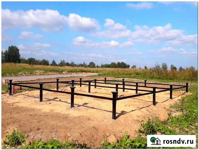 Фундамент свайный-винтовой под ключ Аннино - изображение 1