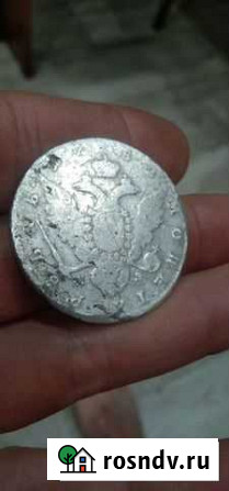 Рубль Екатерина 2, 1781 г. Оригинал Ульяновск - изображение 1