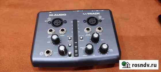 Звуковая карта M-audio m-track Засечное