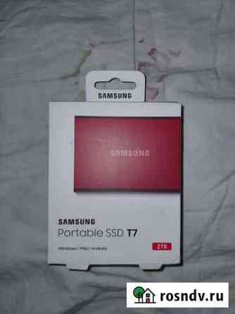 Samsung Portable SSD T7 2TB (MU-PC2T0R/WW) Новый Псков
