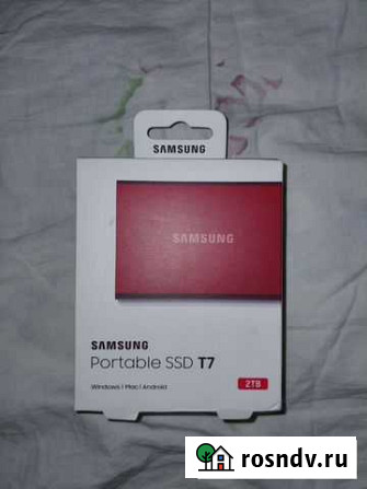 Samsung Portable SSD T7 2TB (MU-PC2T0R/WW) Новый Псков - изображение 1