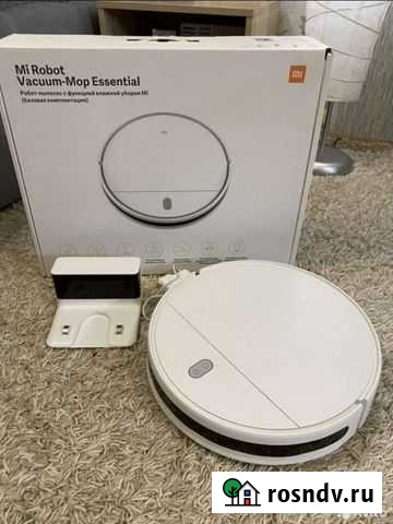 Робот пылесос Xiaomi Mi robot vacuum-mop Красноярск - изображение 1