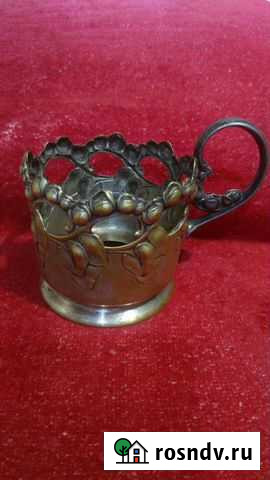 Подстаканник B.Buch Варшава 1886г Муром - изображение 1