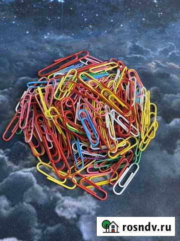 Скрепки цветные Химки - изображение 1