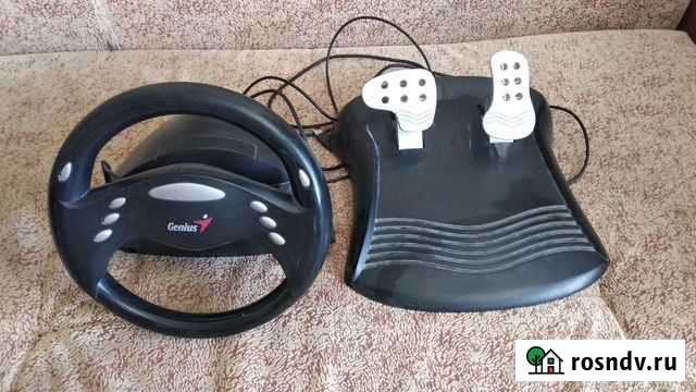 Руль с педалями Genius Самара - изображение 1