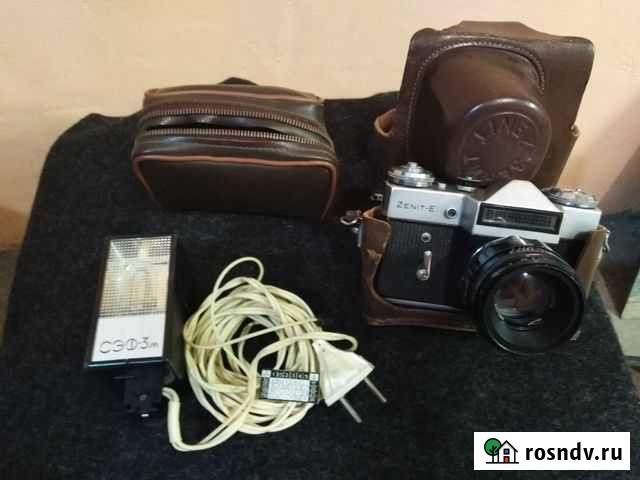 Фотоаппарат зенит + вспышка Самара - изображение 1