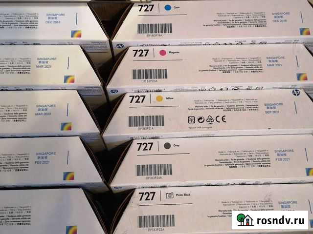 Картриджи hp 727 Люберцы - изображение 1