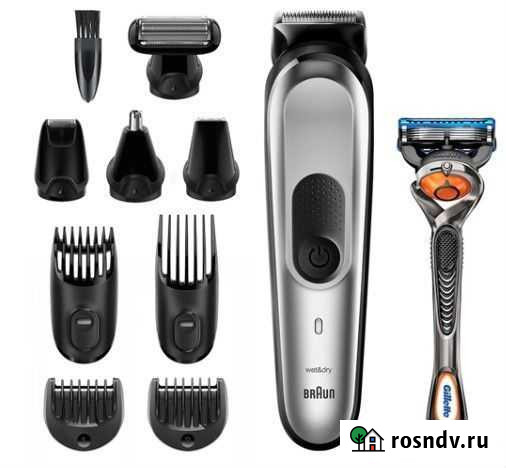 Триммер Braun MGK 7220 + Бритва Gillette+2 кас+чех Калининград - изображение 1