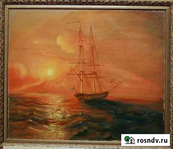 Картина маслом (копия Айвазовского) Пермь - изображение 1