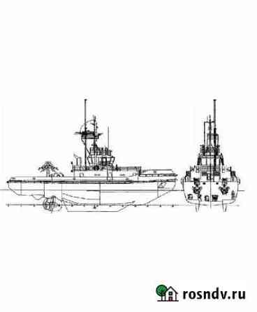 Проект морского буксира (технический и рабочий) Армянск