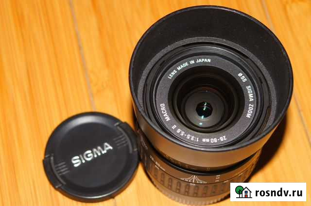 Sigma AF 28-80mm f/3.5-5.6 II Macro Новороссийск - изображение 1
