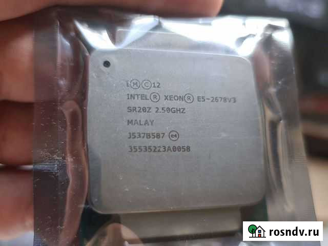 Процессор Intel xeon e5 2678 v3 LGA 2011-3 Пенза - изображение 1