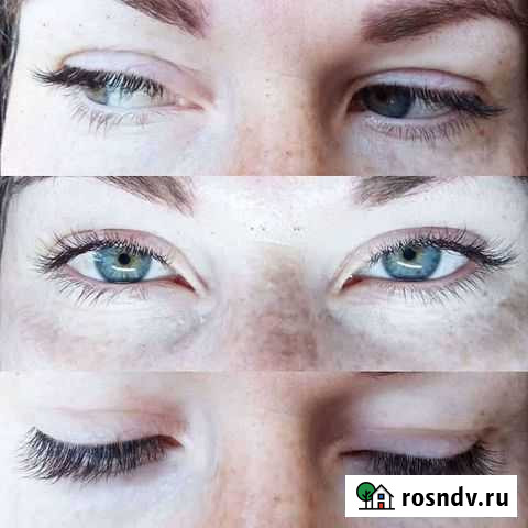 Наращивание, ламинирование ресниц Яблоновский - изображение 1