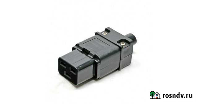 Вилка С19 разборная / 16A / 250V Красноярск - изображение 1