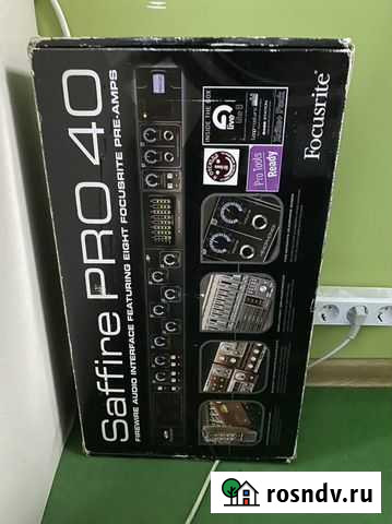 Focusrite saffire pro 40 Балашиха - изображение 1