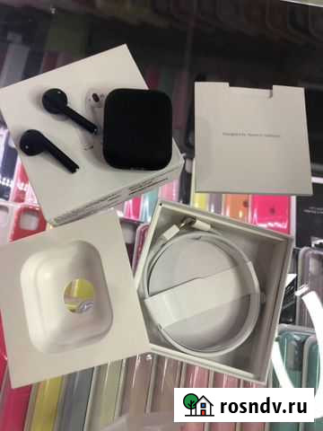 AirPods 2 Black Астрахань - изображение 1