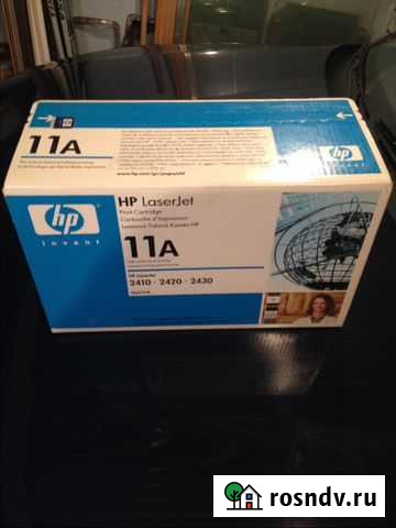 Картридж HP lazer jet 11A Подольск - изображение 1