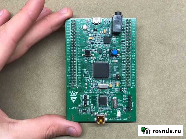 Отладочная плата STM-32F407G, микроконтроллер Екатеринбург - изображение 1
