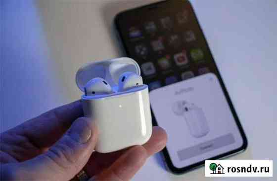 Airpods 2 с беспроводной зарядкой Котельники