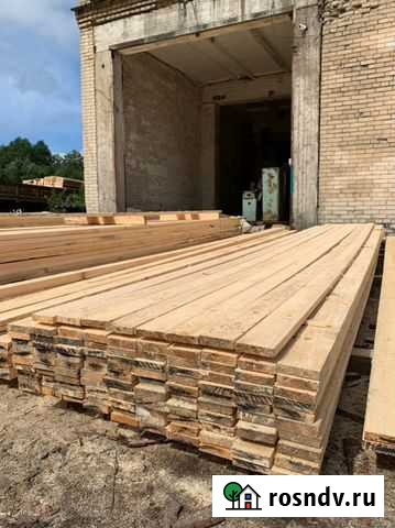 Доска обрезная 25мм 6м (хвоя, сортовая) Токсово - изображение 1