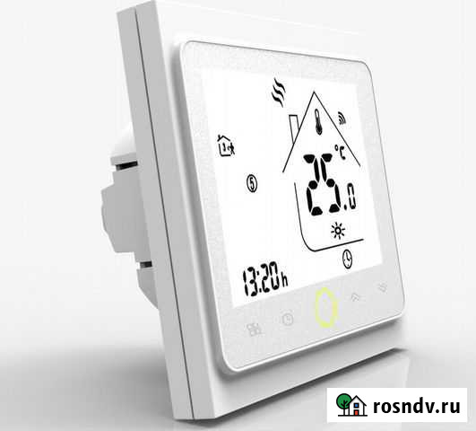 Терморегулятор Smart Home, с Wi-Fi модулем Санкт-Петербург - изображение 1